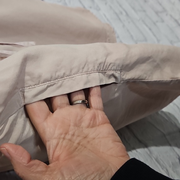 Thread & Supply Tan Shirt Dress With Fitted Waist - Picture 4 of 5